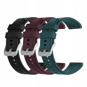 Zestaw: 3x pasek Classic Silicone do smartwatch'a OnePlus Watch 3