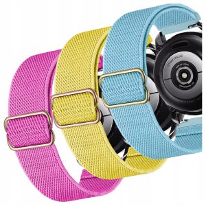 Zestaw: 3x pasek Nylon do smartwatch'a Garmin Vivoactive 5 / 5 GPS (Z3B)