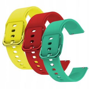 Zestaw: 3x pasek Classic Silicone do smartwatch'a Xiaomi Amazfit GTS 2 MiNI