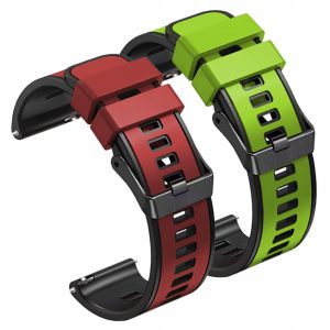 Zestaw: 2x pasek Sport do smartwatch'a Garmin Forerunner 55 245 645 Music Venu Sq GPS 2 (Z2C)