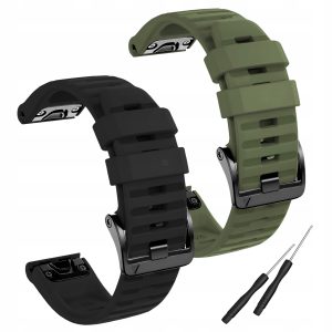 Zestaw: 2x pasek Tech do smartwatch'a Garmin Fenix 8 47mm