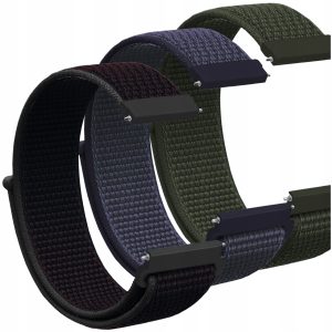 Zestaw 3x pasek Nylon do smartwatcha Amazfit GTR 3 Pro opaska 22 mm