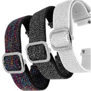 Zestaw 3x pasek Nylon do zegarka Samsung Galaxy Watch 6 40mm opaska